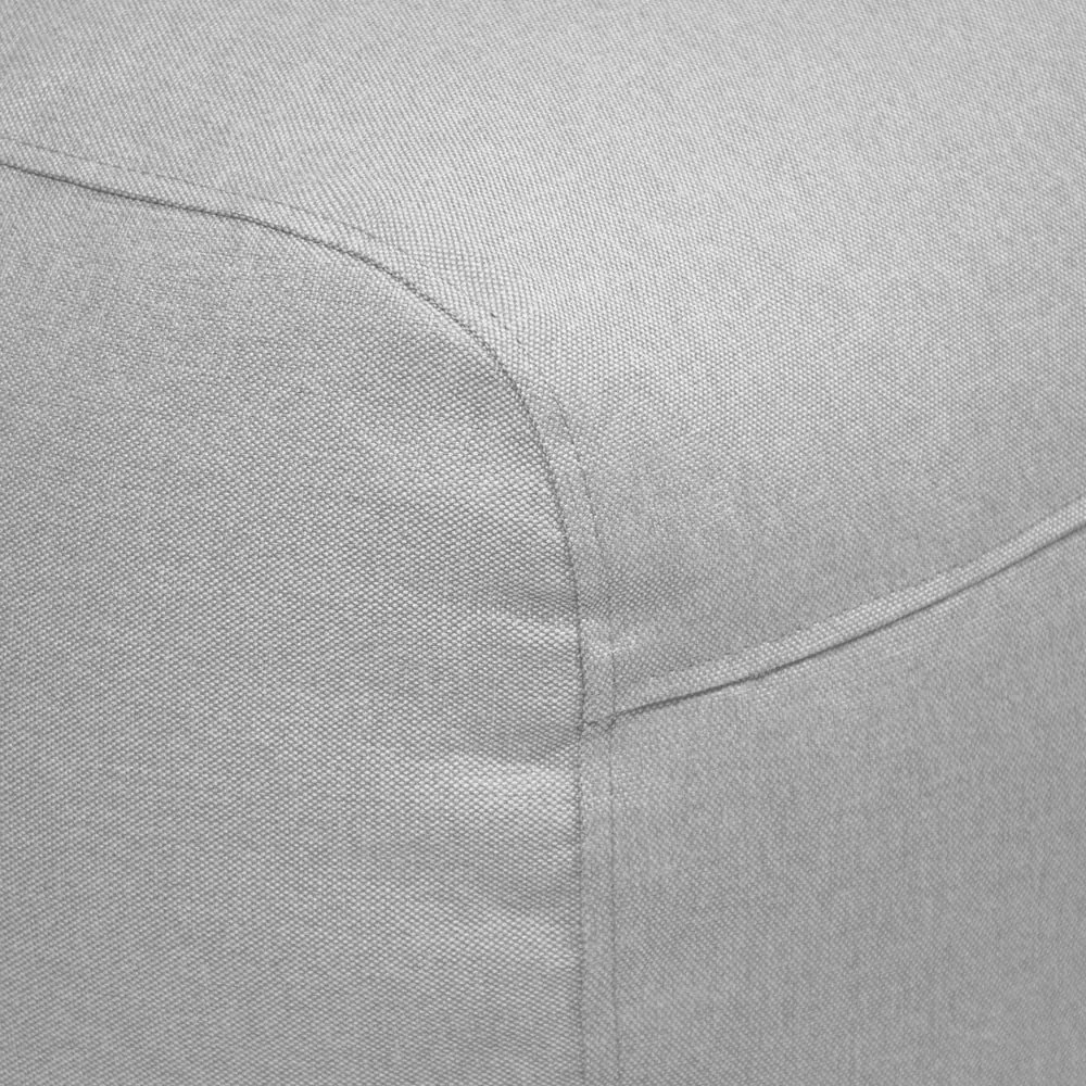 Тъмносив пуф Plus 100 Lounge – SLOWDOWN