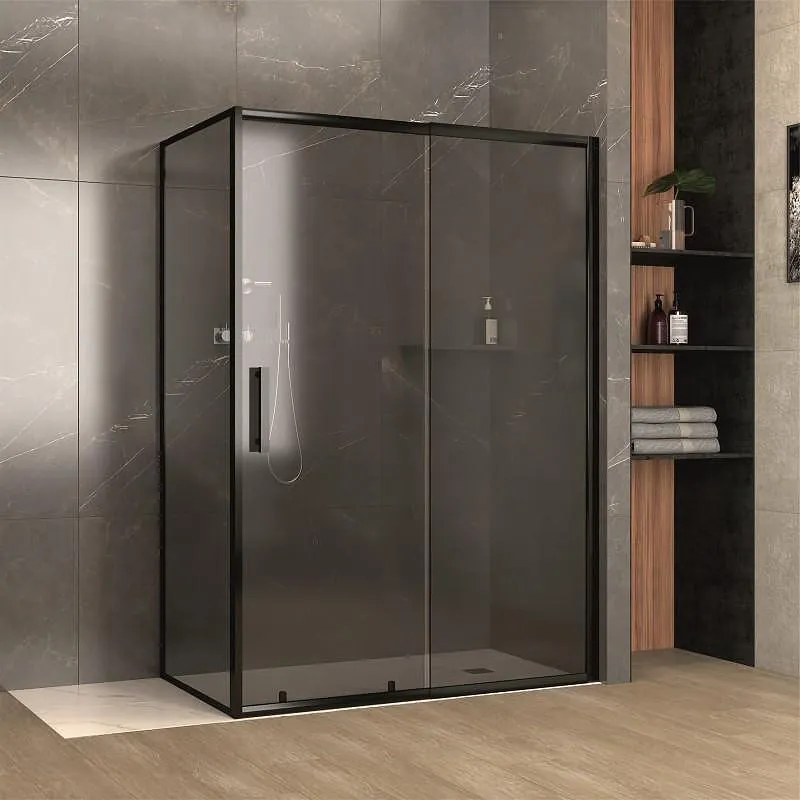 Душ кабина ICS 119G/120 + ICS 111G/90, 120-140х90х190см, 5мм