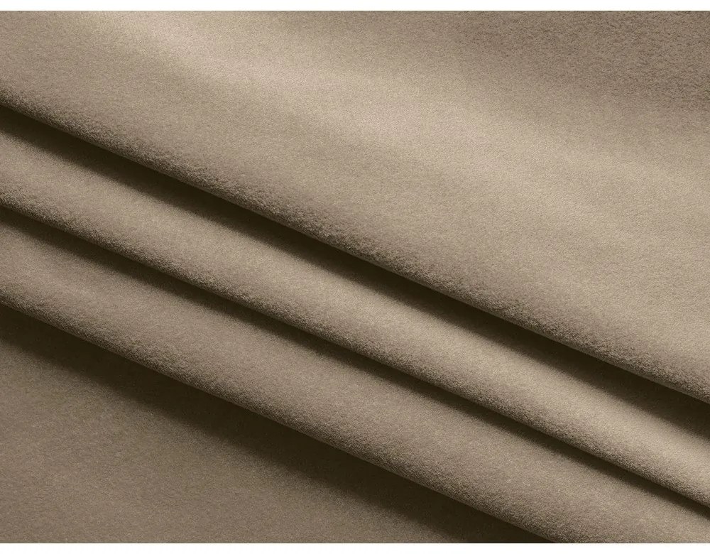 Бежов кадифен диван 319 cm Ekahi – Makamii