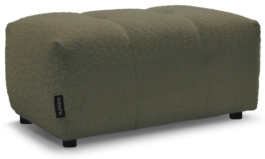 Табуретка от букле в цвят каки Roxelane – Bobochic Paris