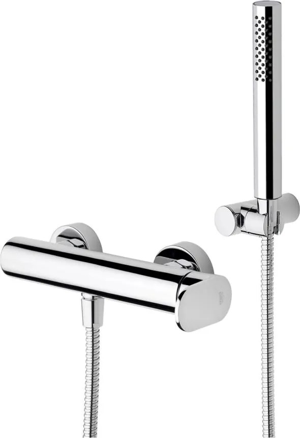Paffoni - Душов комплект с смесител CANDY, лъскав хром