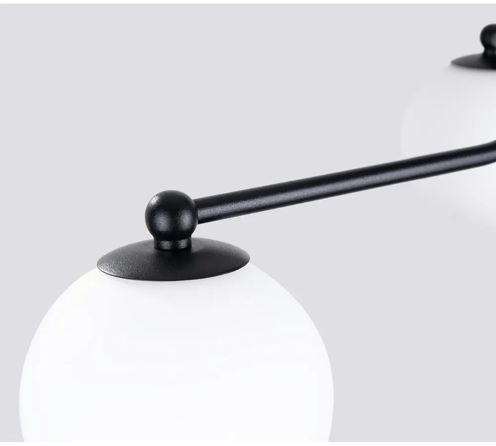 Черно-бяло осветително тяло за таван Beam – Sollux