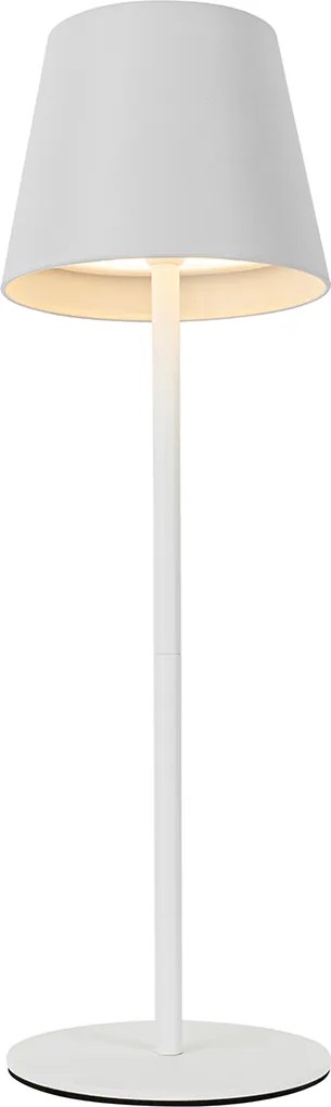 Настолна лампа бяла с димер и акумулаторна LED IP54 - Murdock