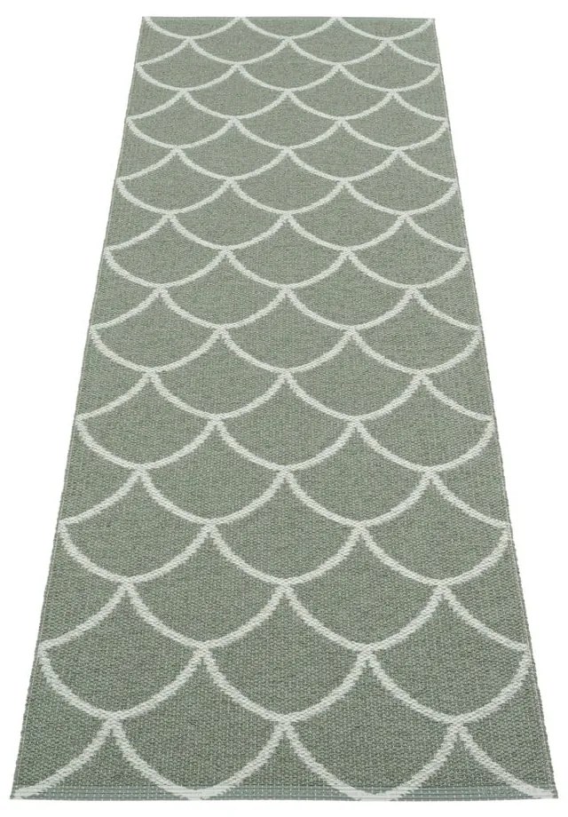 Зелена пътека за открито и закрито 70x225 cm Kotte Army Sage – Pappelina