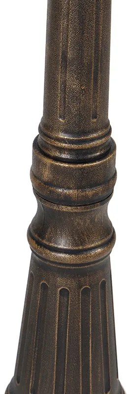 Антична външна лампа златиста 3-светлина IP44 - New Haven