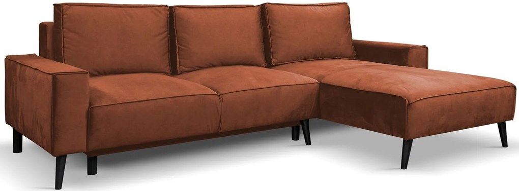 Ъглов диван Junction-Portokali-Left