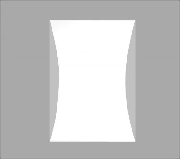 Обикновено огледало за баня, 50x60см, Inter Ceramic, ICM R68