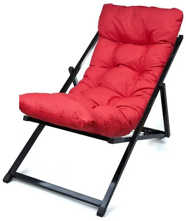Шезлонг Sunbed, цвят Червен
