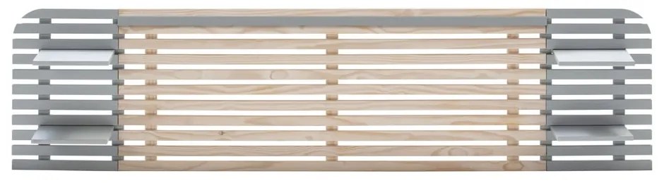 Светлосива/натурална табла от бор 240x62 cm Dimas - Marckeric