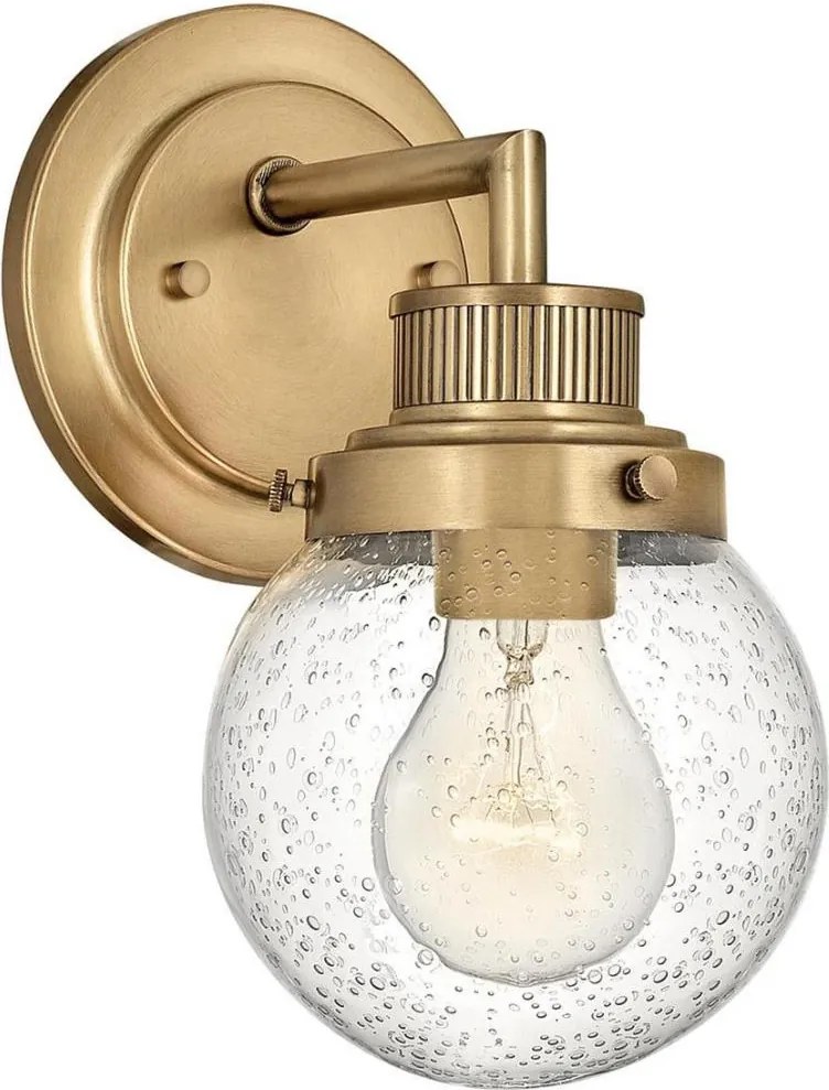 Quintiesse QN-POPPY1-HB-BATH - Стенно осветително тяло за баня POPPY 1xE27/60W/230V IP44 златисто