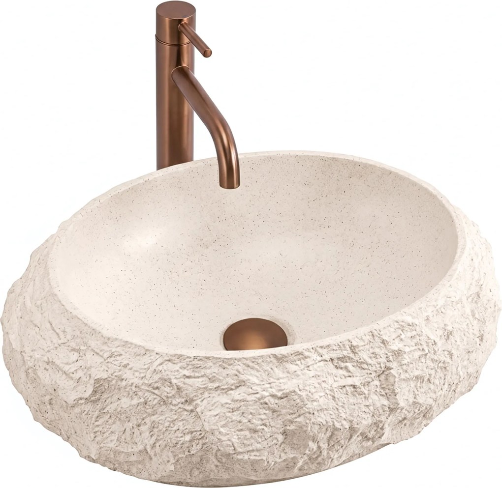 Умивалник за плот Mika Warm Beige