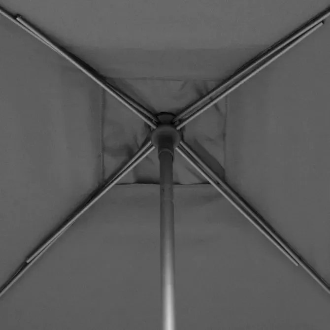 Прав накланящ се чадър Hesperide Soya, 2.5x2.5 m - Пшеница