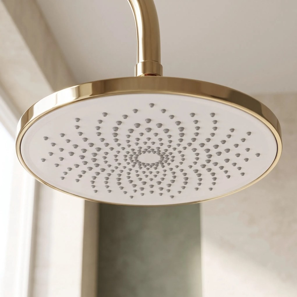 Кръгла душ глава REA JS-021 Gold