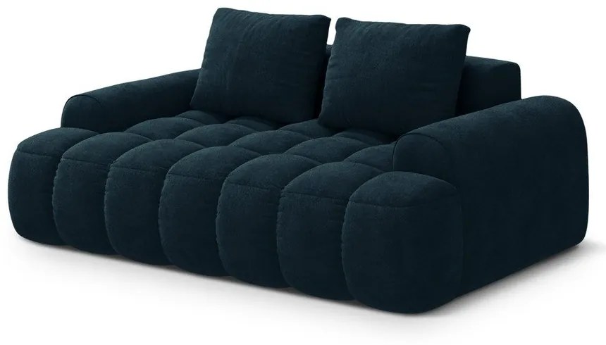 Кадифен диван в петролен цвят 175 cm Linz – Cosmopolitan Design