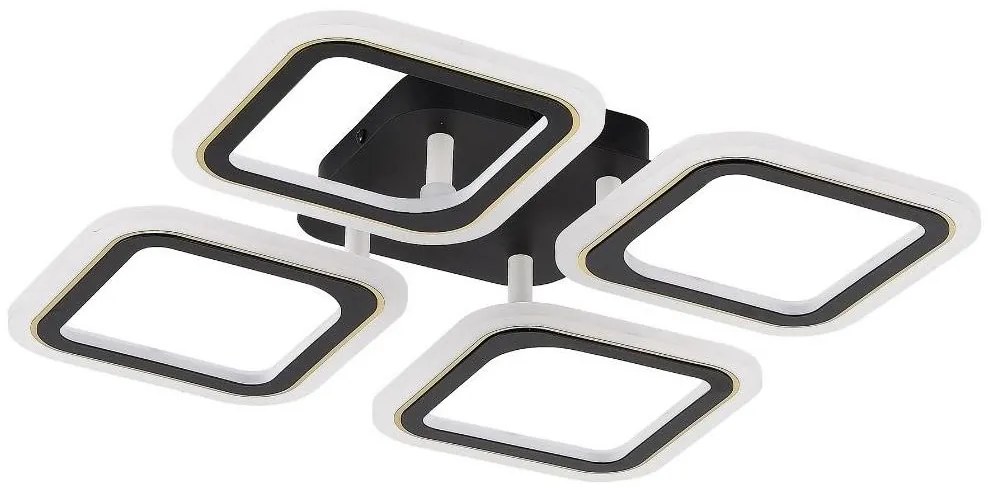 Zuma Line MS232040R-BK-LED Димируема лампа STELLAR LED/30W/230V 3000-6000K черен + д.у.