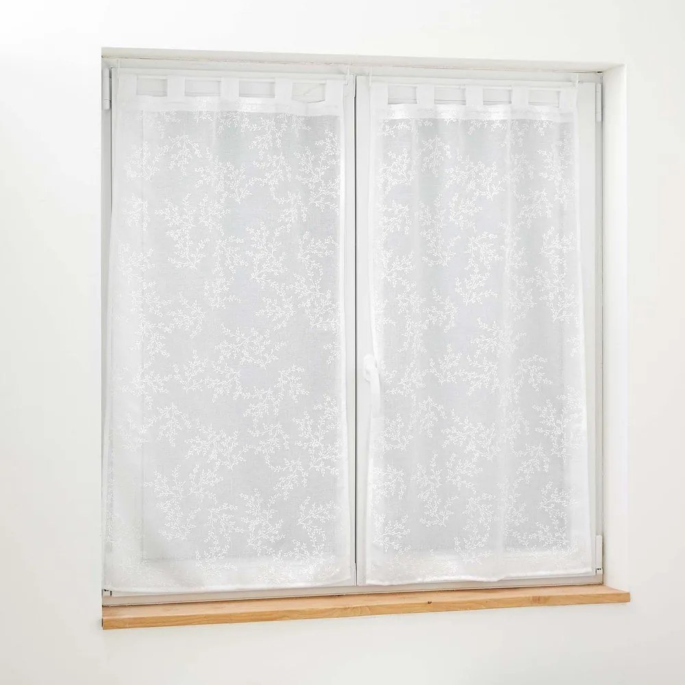 Бели завеси в комплект от 2 бр. 60x120 cm Karla – douceur d'intérieur