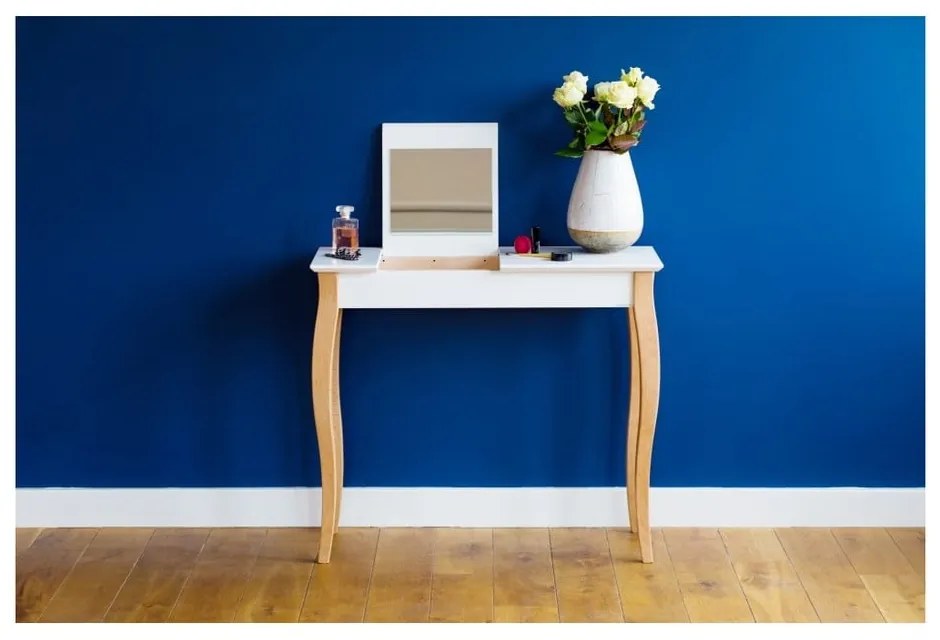 Розова тоалетка с огледало Тоалетка, дължина 65 cm - Ragaba