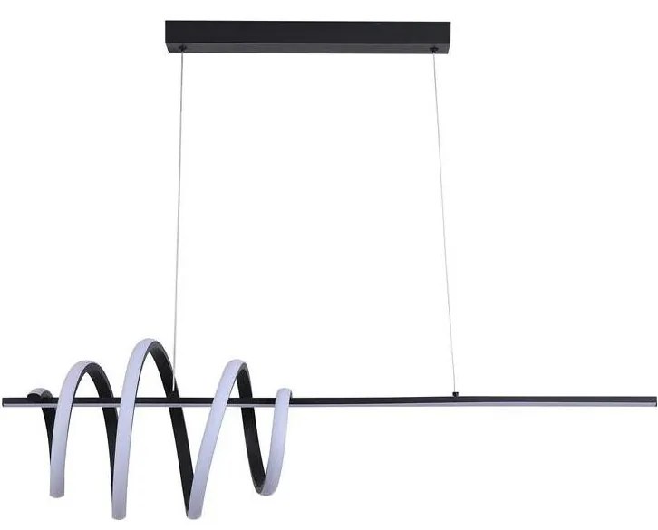 Searchlight 22510BK - LED димируем полилей с кабелно окачване SWORD LED/40W/230V 3000K