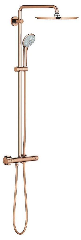 Euphoria System 310 Душ система с термостат за стенен монтаж