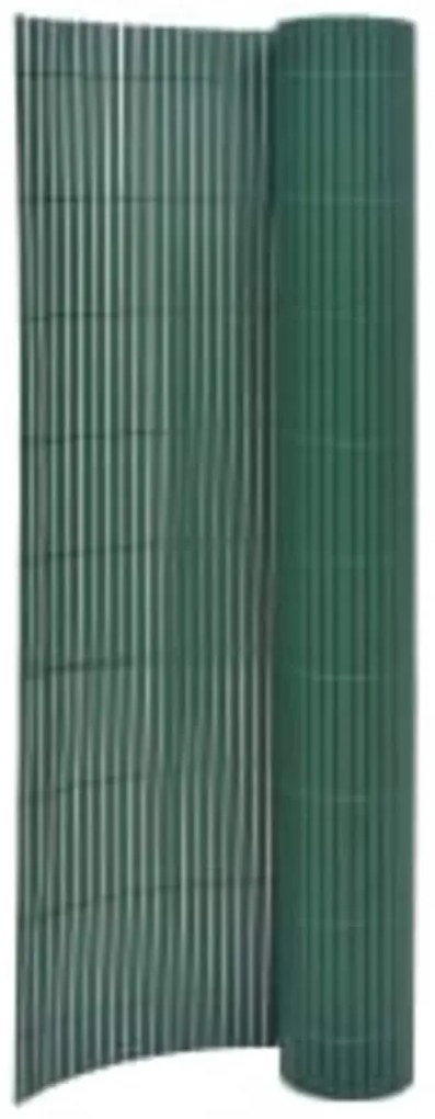 317147 vidaXL Двустранна градинска ограда, 90x400 см, зелена
