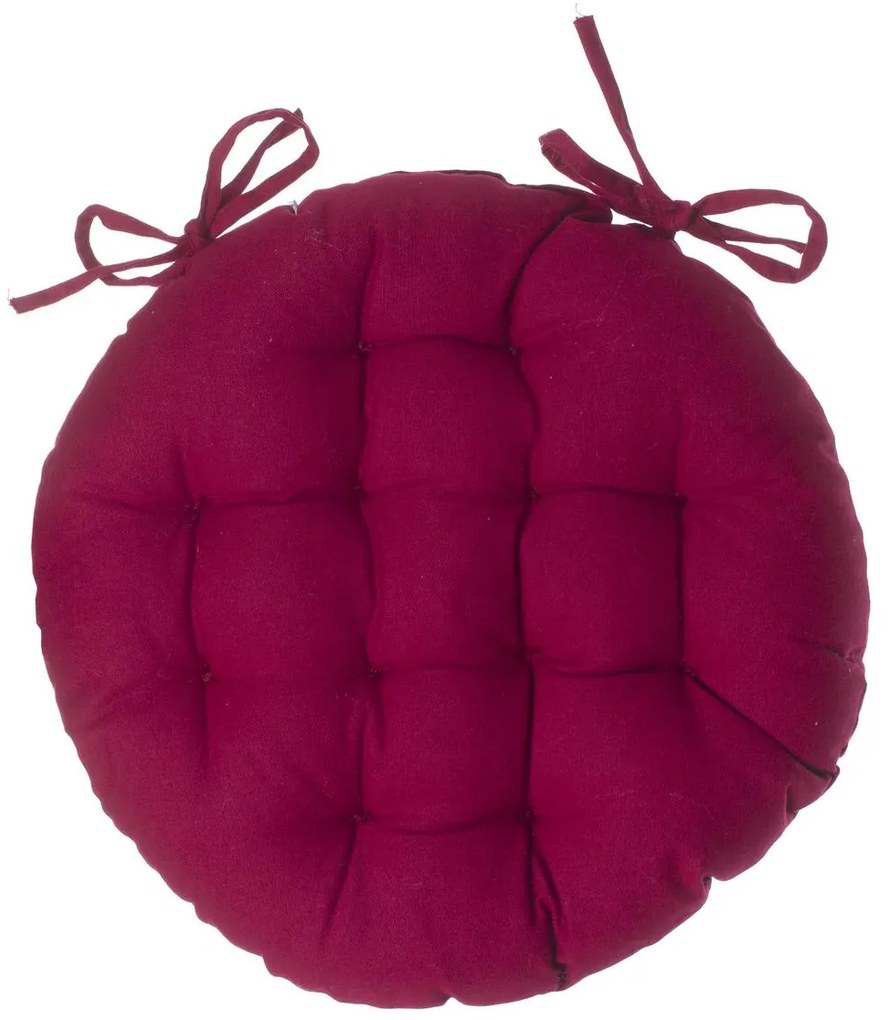 Кръгла възглавница за стол atmosphera Anjali, 38 cm - Бежов