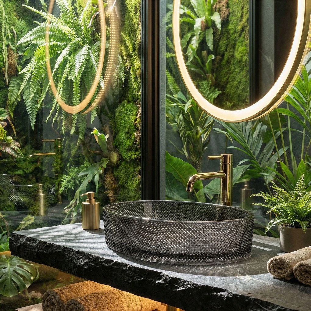 Умивалник за плот REA Mirella Black