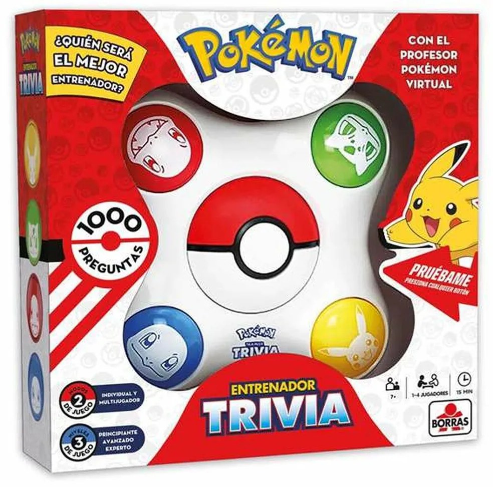 Настолна игра Pokémon Master Trivia ES