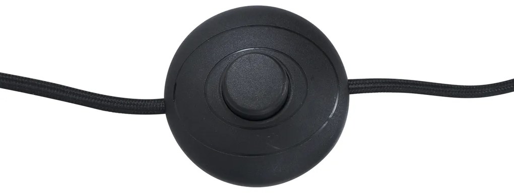 Дизайнерска подова лампа бронз с бронзово стъкло 5 светлини - Атина