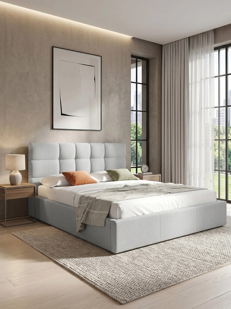 Тапицирано легло Swift-Сив-200 x 200