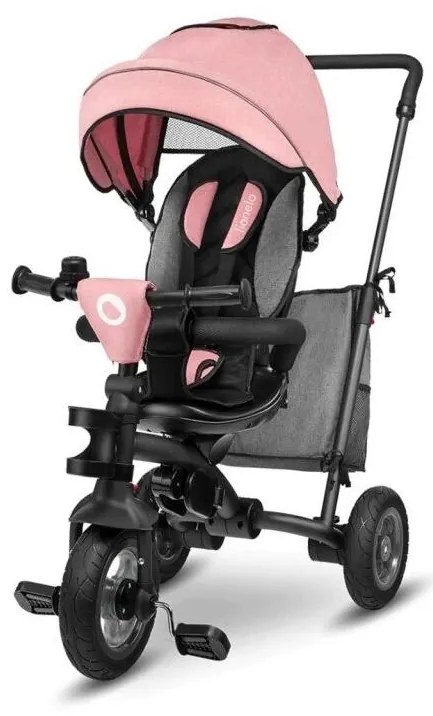 Lionelo - Детска триколка TRIS розов/сив