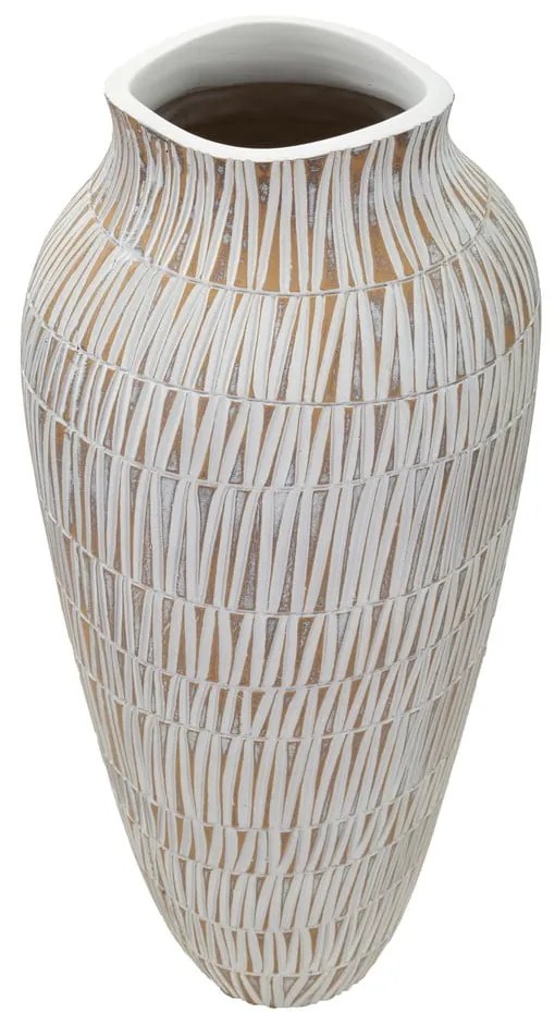 Бяла ваза от полирезин (височина 50 cm) Stiky – Mauro Ferretti