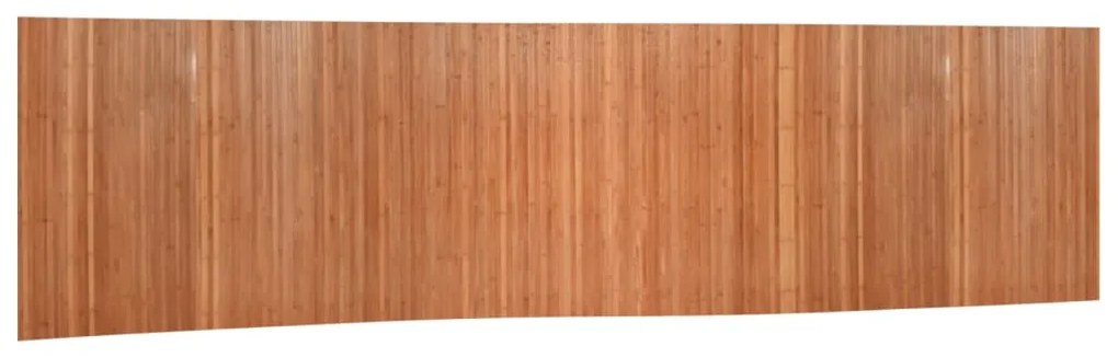 377013 vidaXL Преграда за стая, кафяв, ширина 800 см, височина 165 см, бамбук