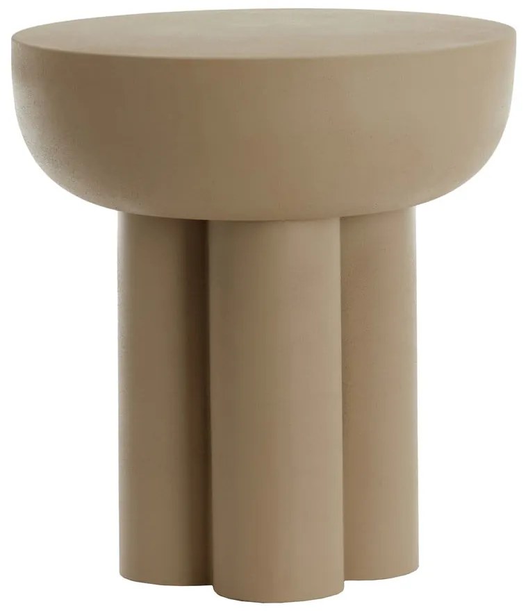 Метална кръгла странична масичка ø 46 cm Mikola – Light &amp; Living