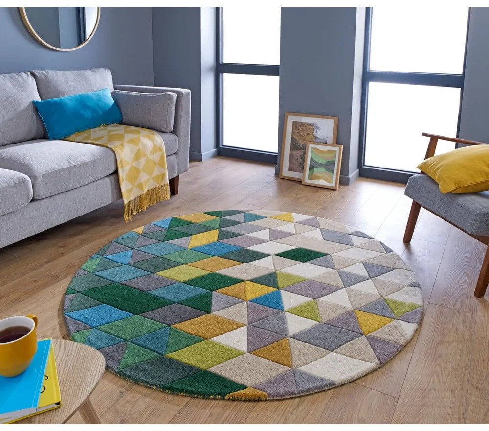 Вълнен килим , ⌀ 160 cm Prism - Flair Rugs