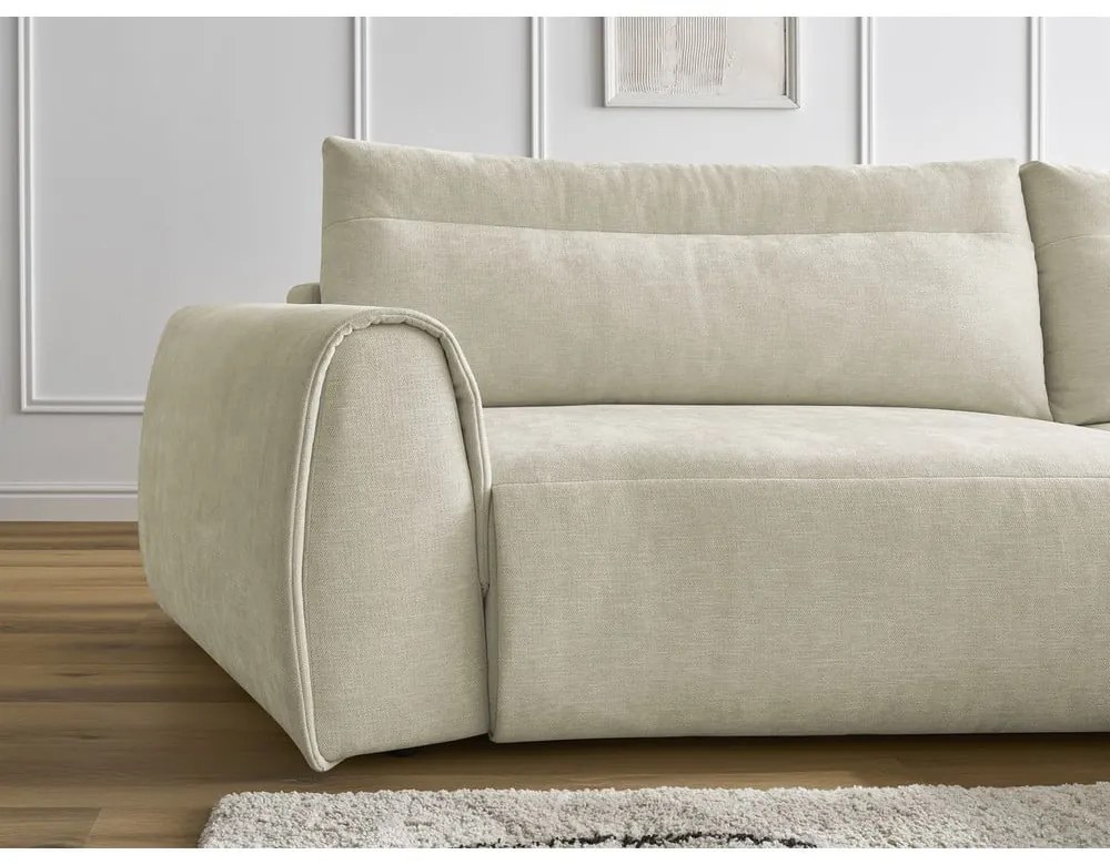 Бежов ъглов диван Aden – Bobochic Paris