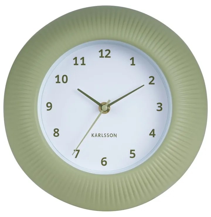 Стенен часовник ø 25 cm Tender Rib – Karlsson