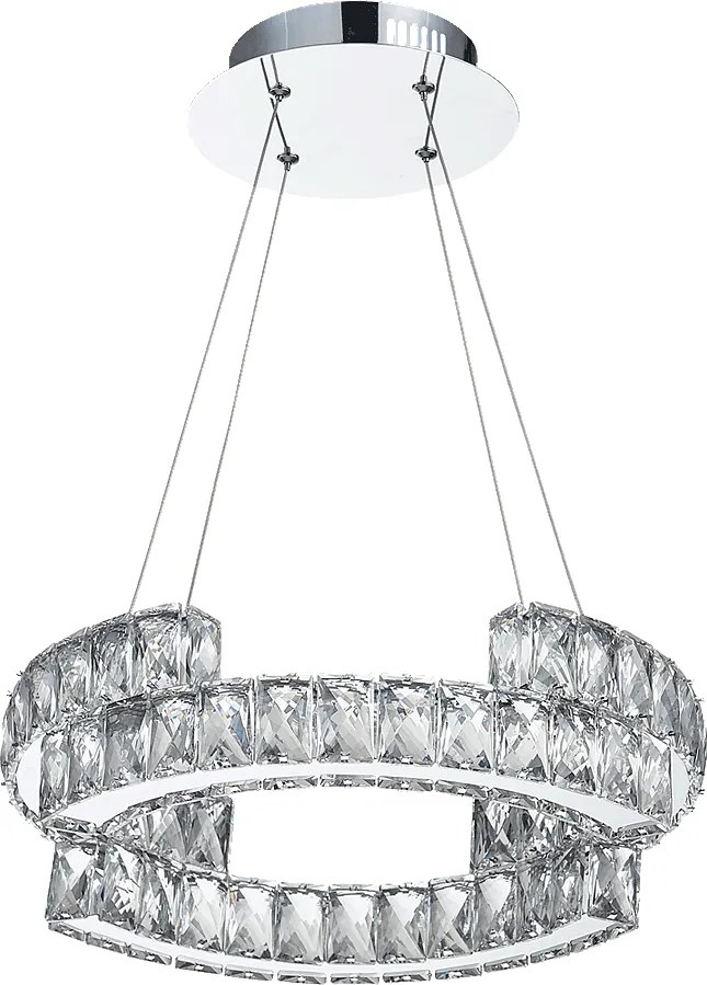 Полилей SANTANA LED, хром, 26W, 4000K