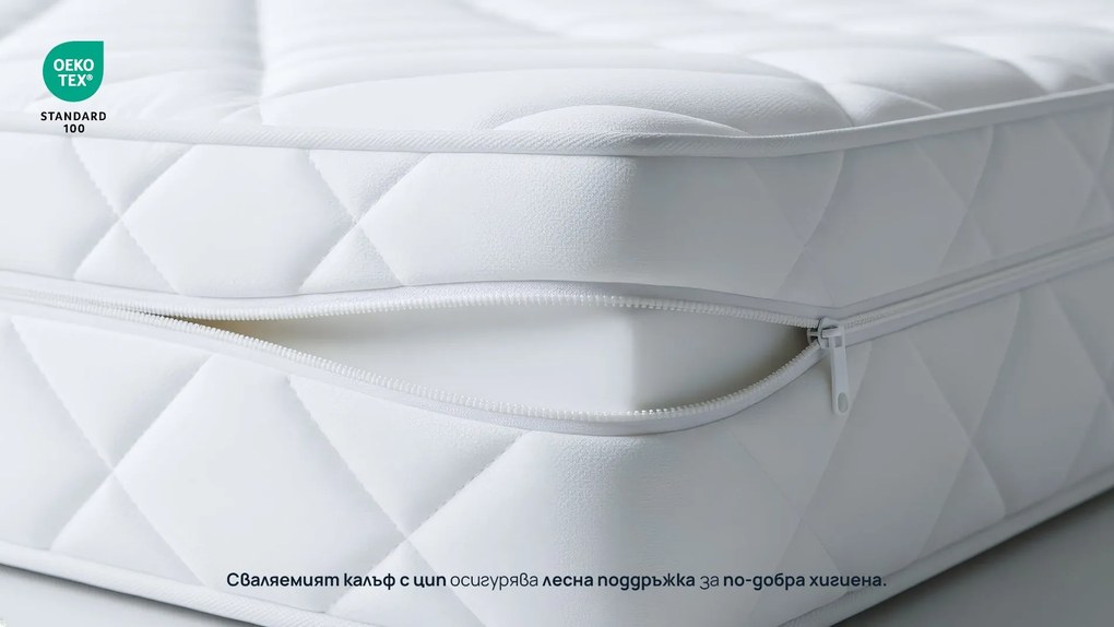 Матрак Aloe Wellness от Sleepy 18 см