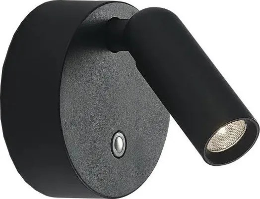 Ideal Lux -LED Stm презареждаемо стенно точково осветително тяло BEAN LED/3W/5V CRI 95 черно