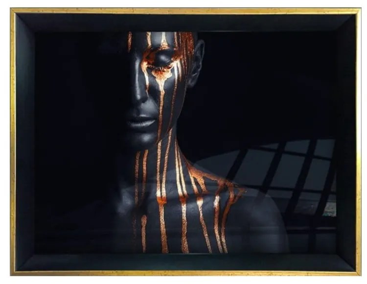 Картина върху стъкло 45x35 cm - Wallity