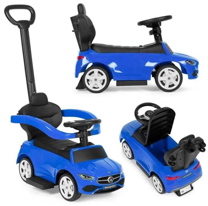 Детска интерактивна кола Mercedes C Class Бял