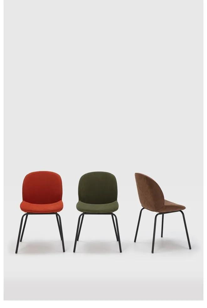 Трапезни столове в цвят каки в комплект от 2 Vicky - Marckeric