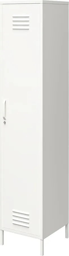 Бяло метално шкафче 38x185x40 cm Mission District – Støraa