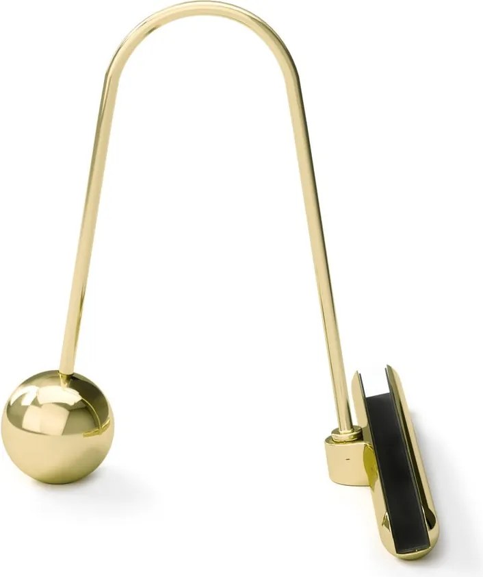 Стъклена стояща рамка в златист цвят 19x23 cm Flute – Umbra