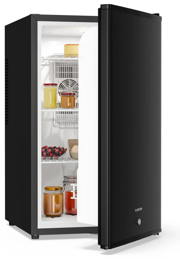 Klarstein Matterhorn 68, мини хладилник, 68 литра, 35 dB, компактен, заключващ се
