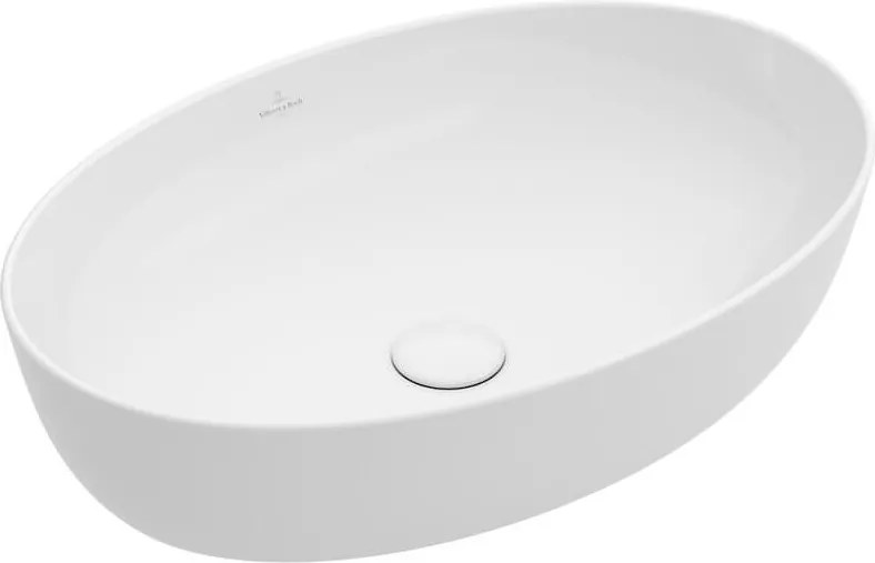 Умивалник за монтаж върху плот, Artis, 610 х 410 х 130 mm, alpin white