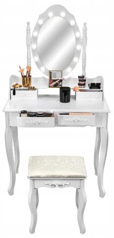 Качествена тоалетка с огледало и LED осветление