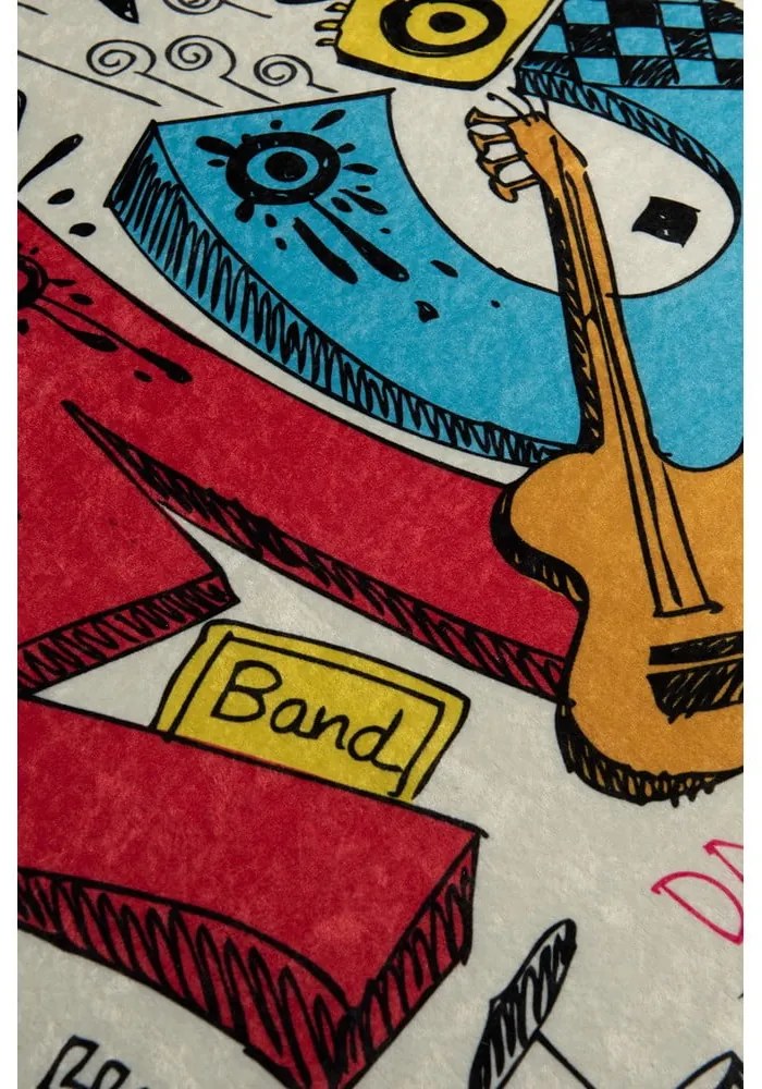 Детски нехлъзгащ се килим , 100 x 160 cm Music - Conceptum Hypnose