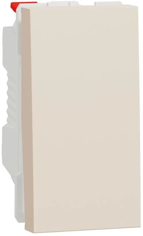 SE Девиаторен ключ 1 мод. цвят Крем Unica  - NU310344