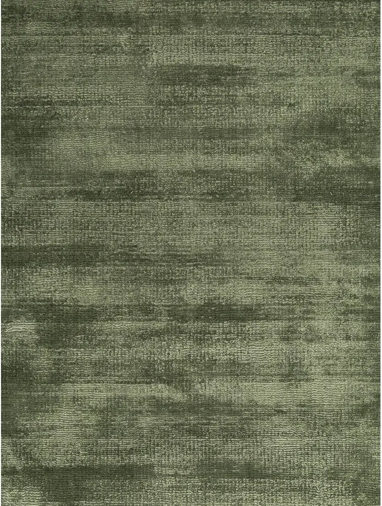 Зелен ръчно изработен килим от вискоза 160x230 cm Noemi – Vikosa